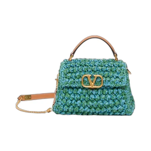 Valentino Vlogo Plaque Mini Top Handle Bag