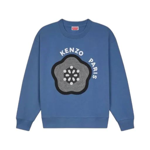 Embroidered Sweatshirt In Cotton Kenzo Pop