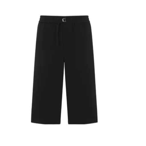 Ami Knee-Length Belted Waist Shorts