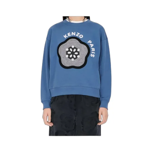 Embroidered Sweatshirt In Cotton Kenzo Pop