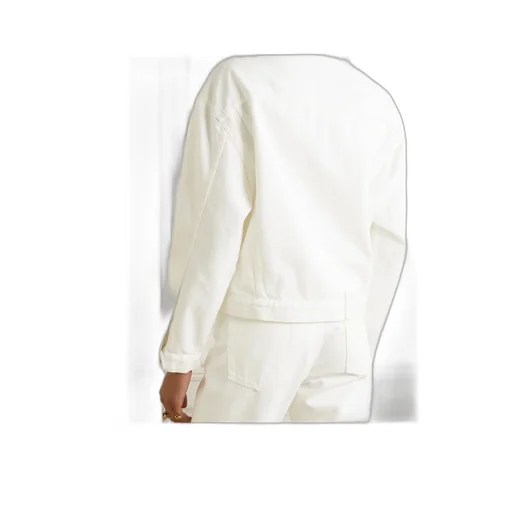 Long-Sleeved Denim Jacket