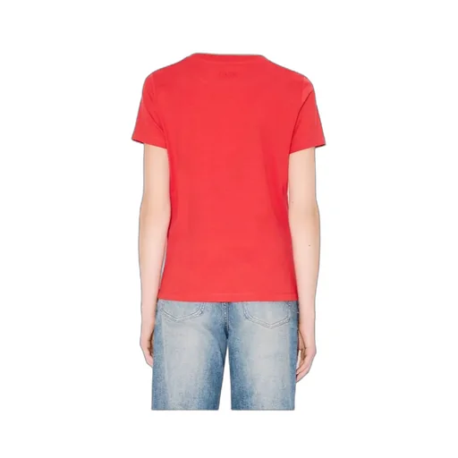 Embroidered Cotton T-Shirt Boke Flower