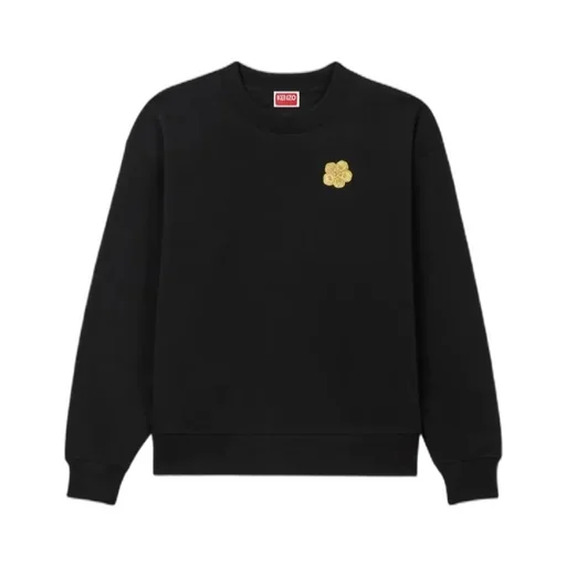 Embroidered Sweatshirt In Cotton Boke Flower