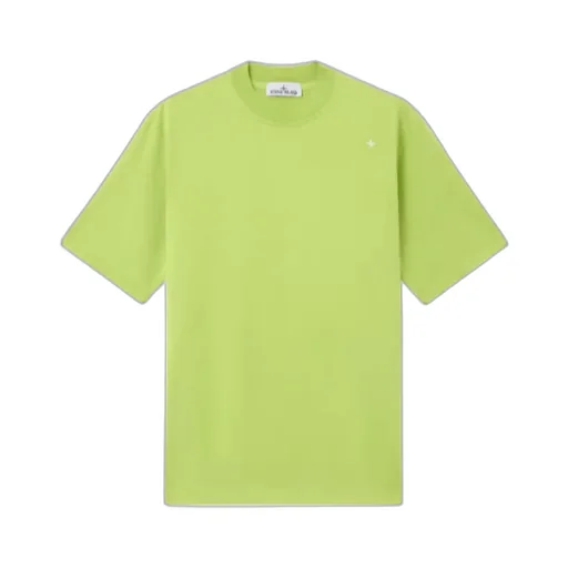 Stone Island Logo-Embroidered Crewneck T-Shirt