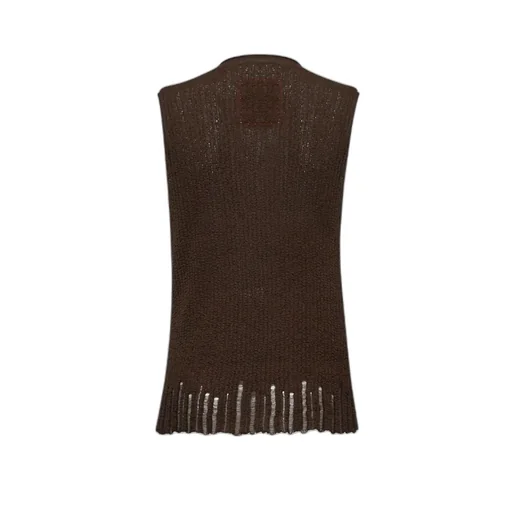 Knitted Sleeveless Vest