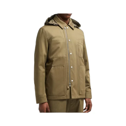 Moncler Guerledan Hooded Shirt Jacket