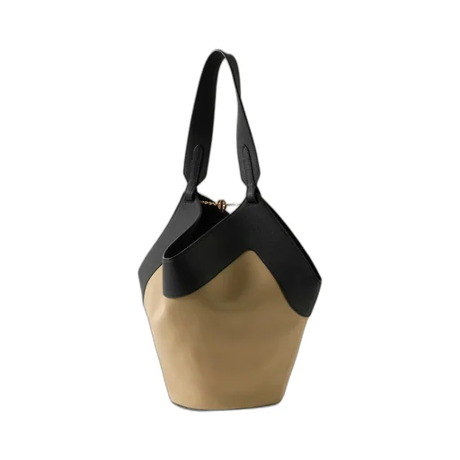 Small Lotus Leather Tote
