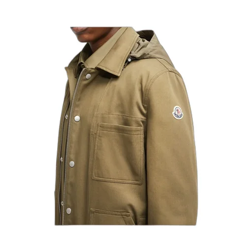 Moncler Guerledan Hooded Shirt Jacket