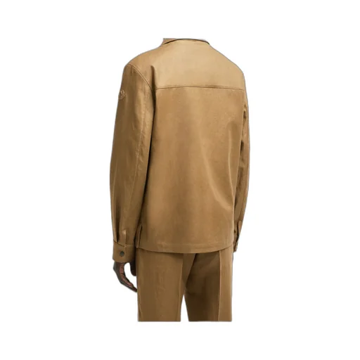 Moncler Collared Button-Up Jacket