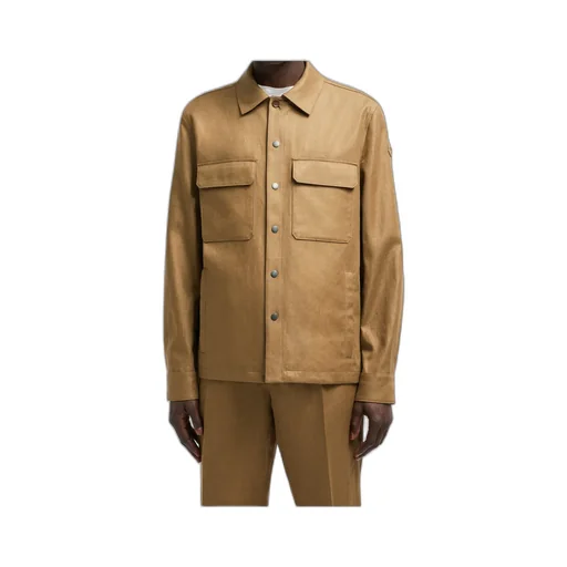 Moncler Collared Button-Up Jacket