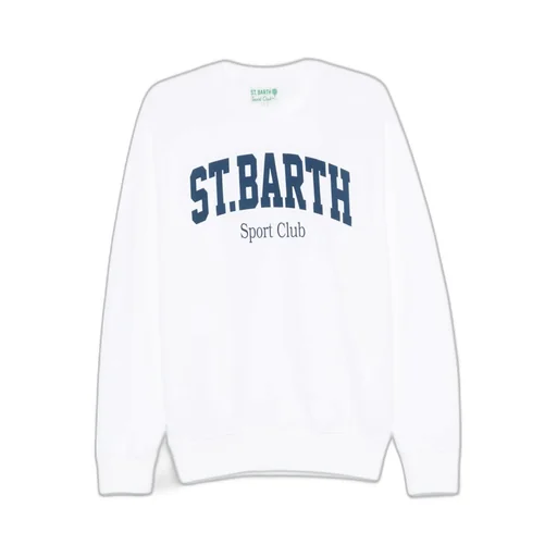 Mc2 Saint Barth Logo Printed Crewneck Sweatshirt