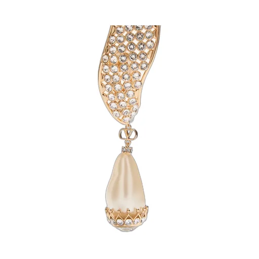Faux-Pearl Drop Earrings