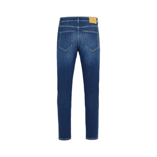 Pt05 Contrast-Stitching Denim Jeans
