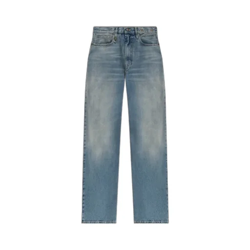 Belt Loop Denim Trousers