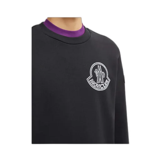 Moncler Logo Printed Crewneck Sweatshirt