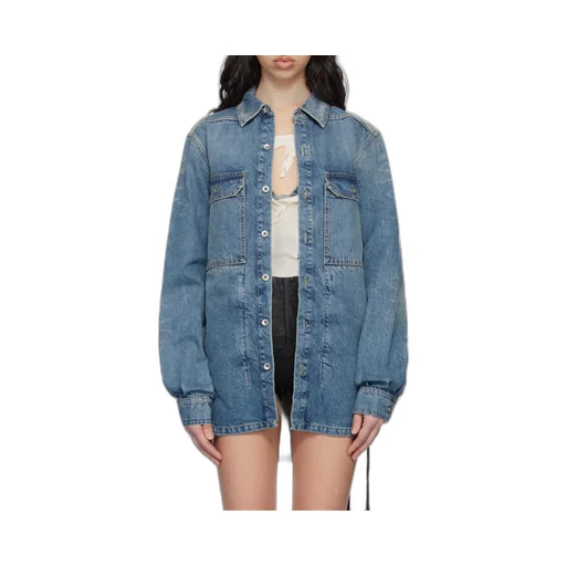 Rick Owens Drkshdw Denim Outershirt Jacket