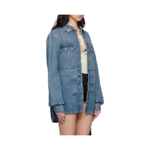 Rick Owens Drkshdw Denim Outershirt Jacket