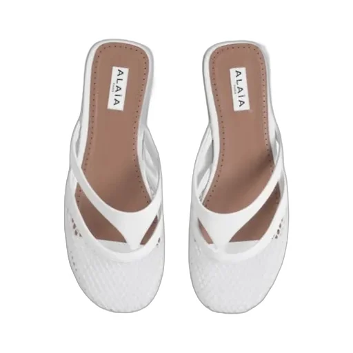 AlaÏA Infradito Flat Mules
