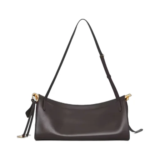 AlaÏA Logo Stamp Small East West Shoulder Bag