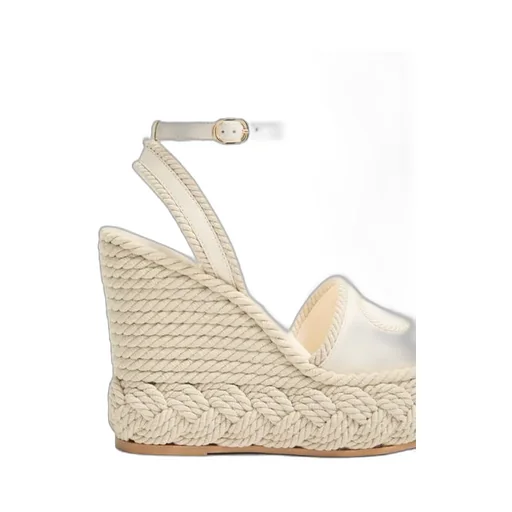 Vlogo Torchon Wedge Sandal In Nappa 130Mm
