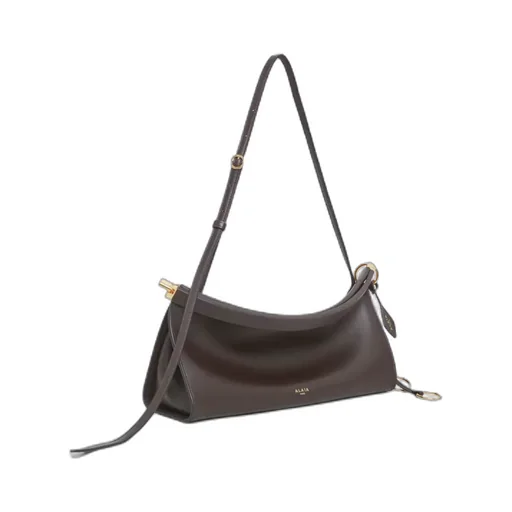 AlaÏA Logo Stamp Small East West Shoulder Bag