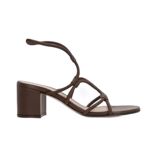Gianvito Rossi Ribbon Stiletto Sandals