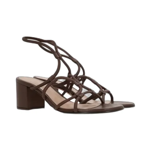 Gianvito Rossi Ribbon Stiletto Sandals