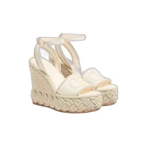 Vlogo Torchon Wedge Sandal In Nappa 130Mm