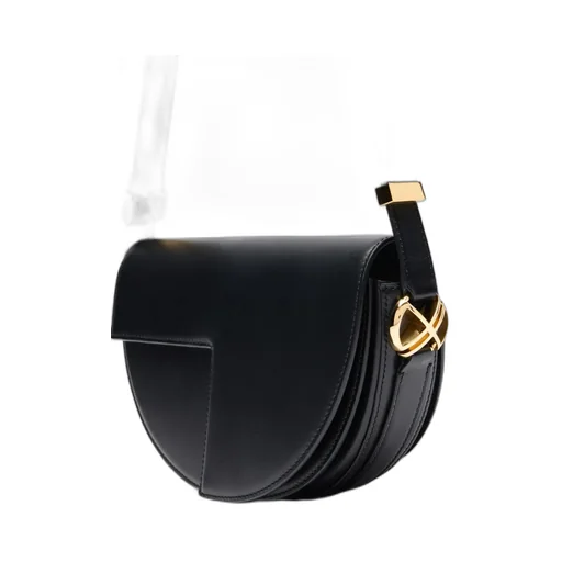 Patou Crescent Shoulder Bag
