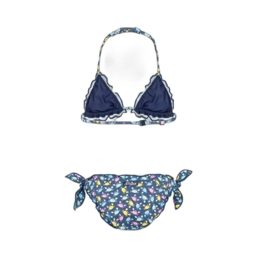 Crab Print Triangle Bikini Set