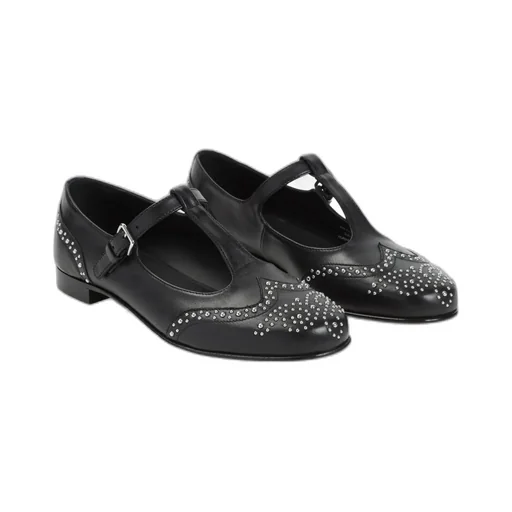 Church's Studded Buckled Mary Jane Shoes
