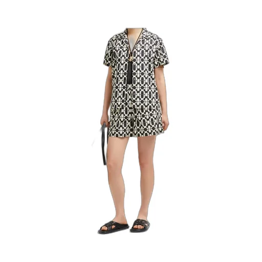 Moncler Geometric Printed Shorts