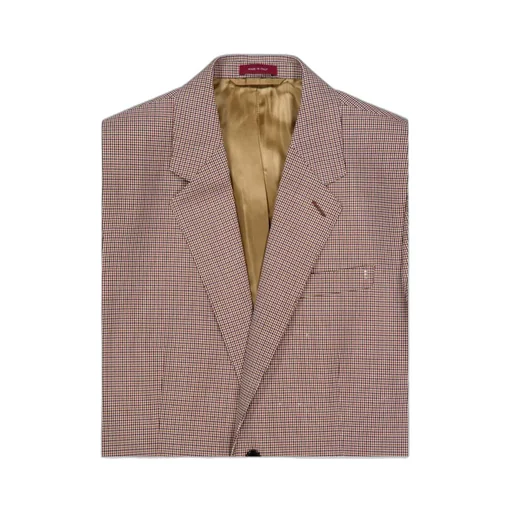 Gingham Blazer