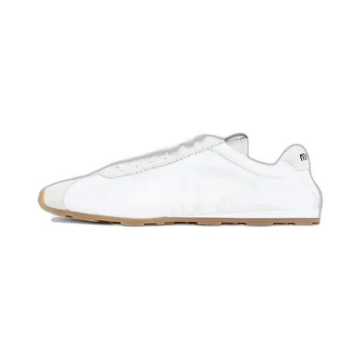 Plume Technical Fabric And Suede Sneakers