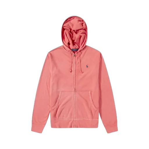 Polo Ralph Lauren Pony Embroidered Zipped Drawstring Hoodie