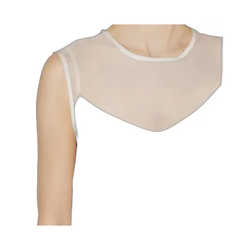 P.A.R.O.S.H. Semi-Sheer Sleeveless Top