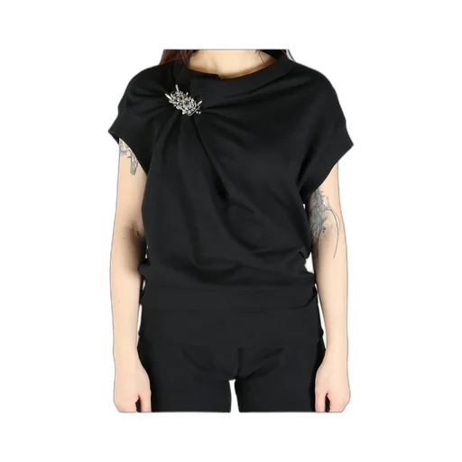 Dries Van Noten Embellished Sleeveless Ribbed Top