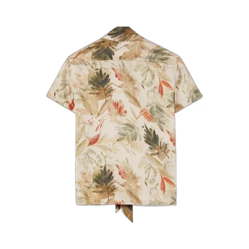 Loro Piana Febe Botanical Motif Shirt