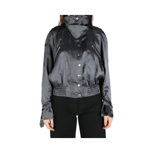 Dries Van Noten High-Neck Bomber Jacket