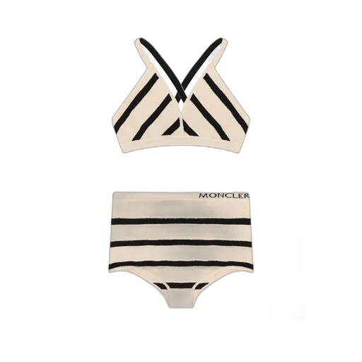 Striped Bouclé Bikini