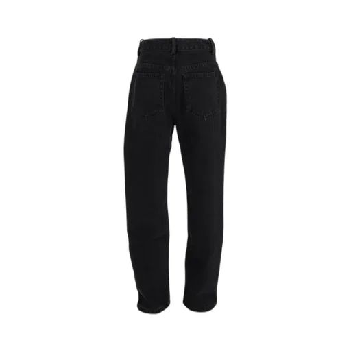 Ann Demeulemeester High-Waist Straight-Leg Jeans