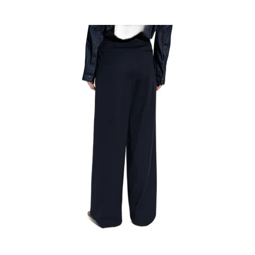 Pleated Wide-Leg Trousers