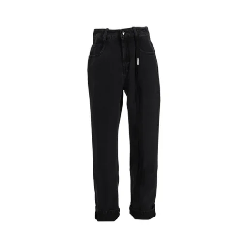 Ann Demeulemeester High-Waist Straight-Leg Jeans