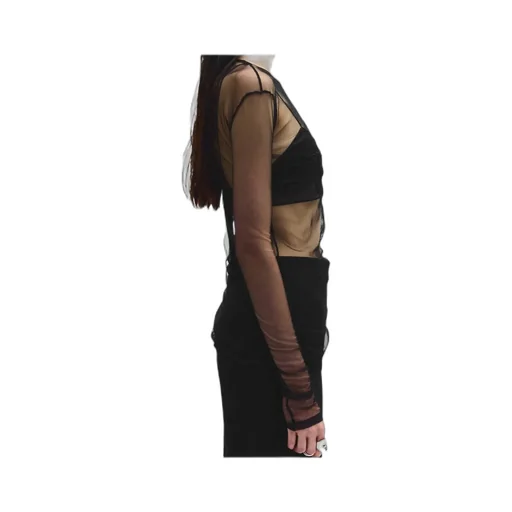 Ann Demeulemeester Fiene Sunset Bleeding Long Sleeve Top