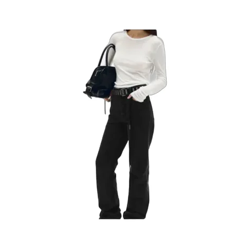 Fiene Ribbed Long-Sleeve Top