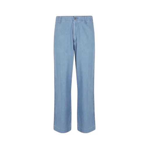 Emporio Armani Straight-Leg Loose-Fit Trousers