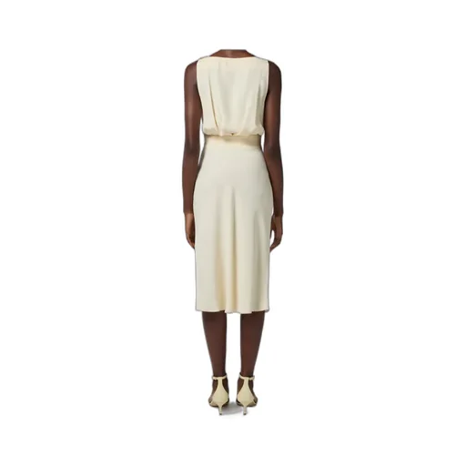 Elisabetta Franchi CrÊPe-Back Satin Dress