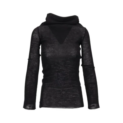 Ann Demeulemeester Tizziana Knitted Long Sleeve Top
