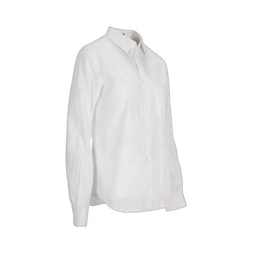 Ann Demeulemeester Long-Sleeved Curved Hem Shirt
