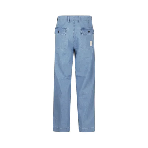 Emporio Armani Straight-Leg Loose-Fit Trousers